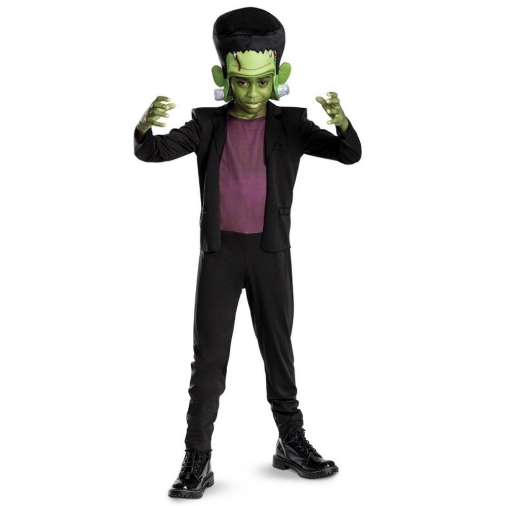 NWT Universal Studios Monsters Frankenstein Classic Costume Jumpsuit Sz S, M & L
